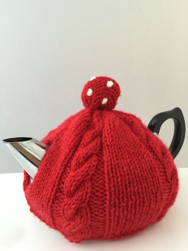 Knitted Tea Cosy Pattern - Art Viva Top