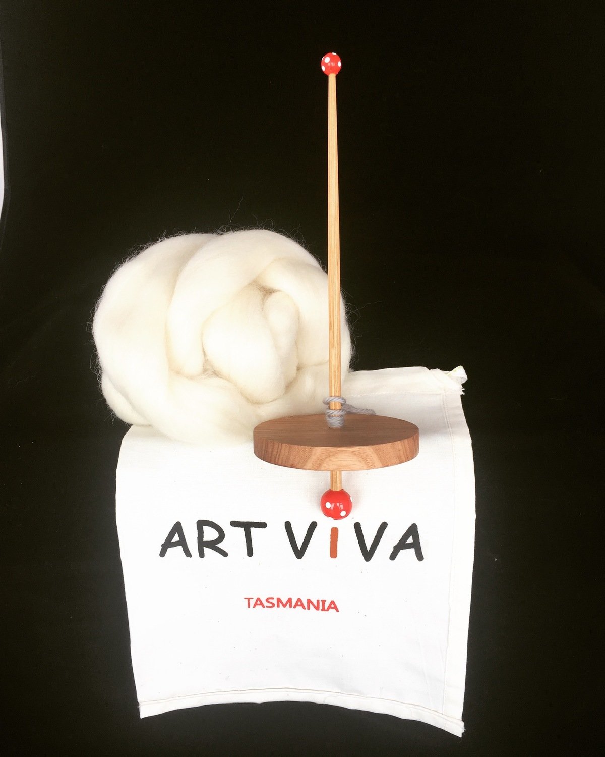 Learn to Use a Drop Spindle Kit