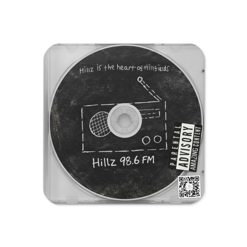 Young Hillz Cork-back coaster Young Hillz Cork-back coaster