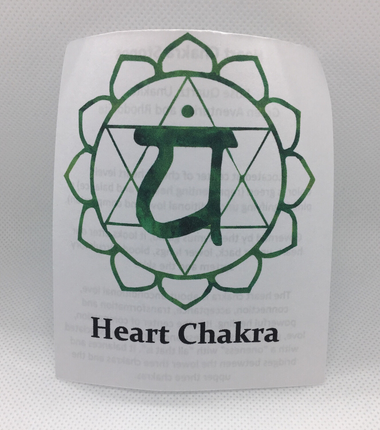Heart Chakra Stones pouch