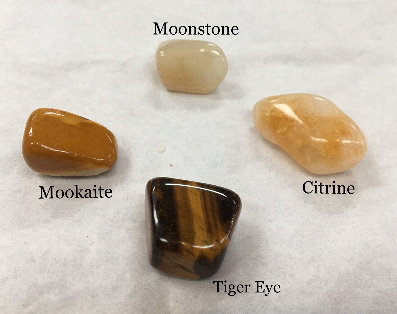 Solar Plexus Chakra Stones pouch