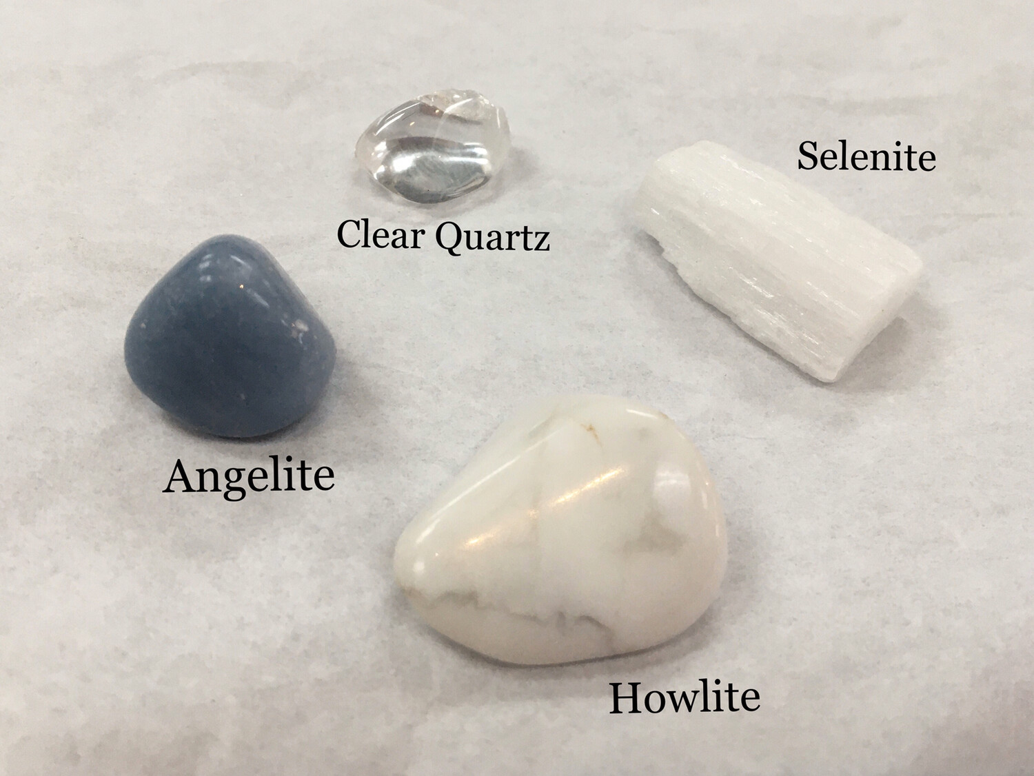 Crown Chakra Stones pouch