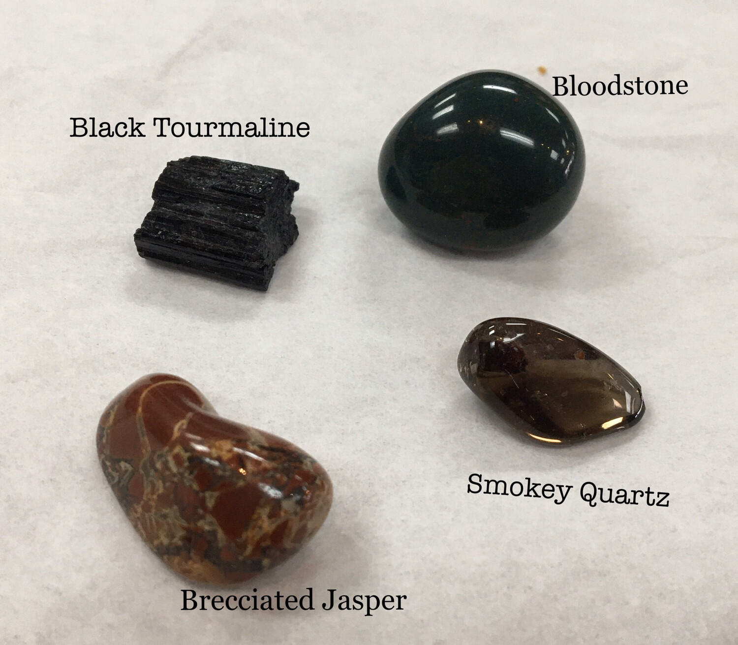 Root - Base Chakra Stones pouch