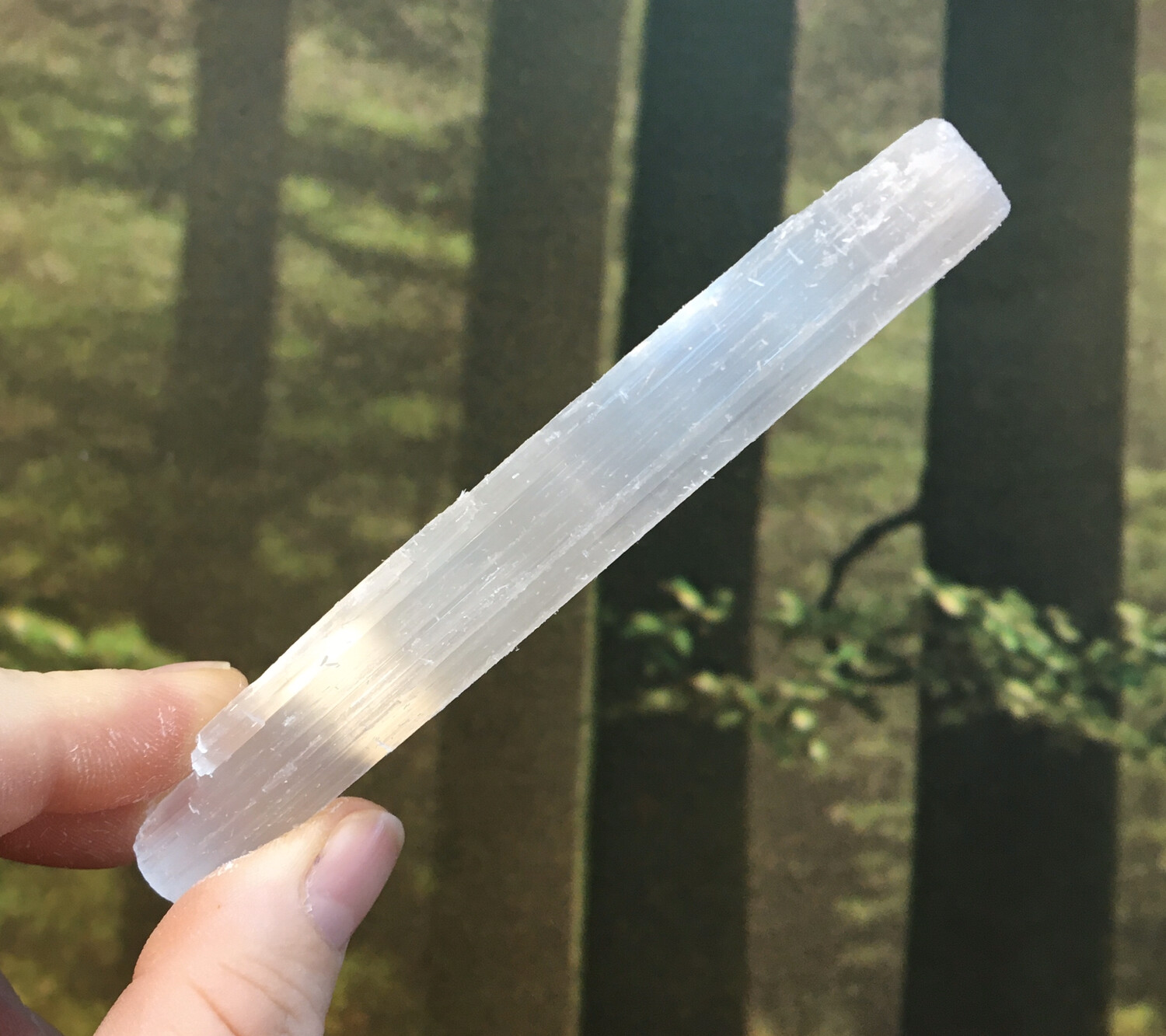 Rough- 3 to 4Inch Selenite Stick