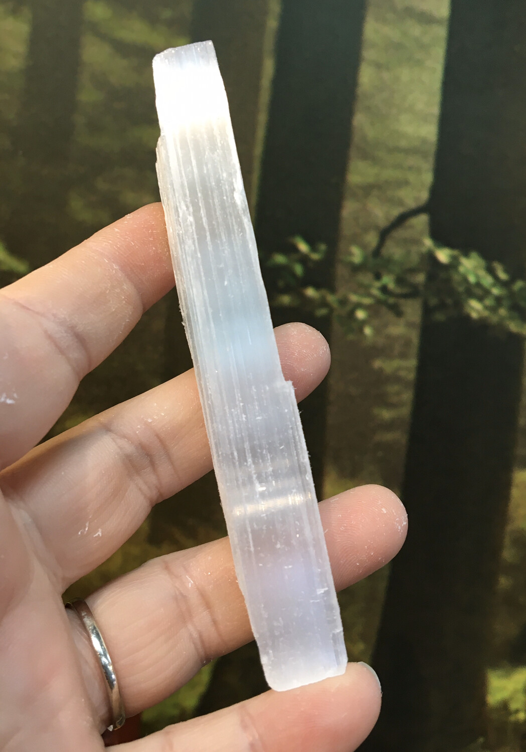 Rough- 3 to 4Inch Selenite Stick