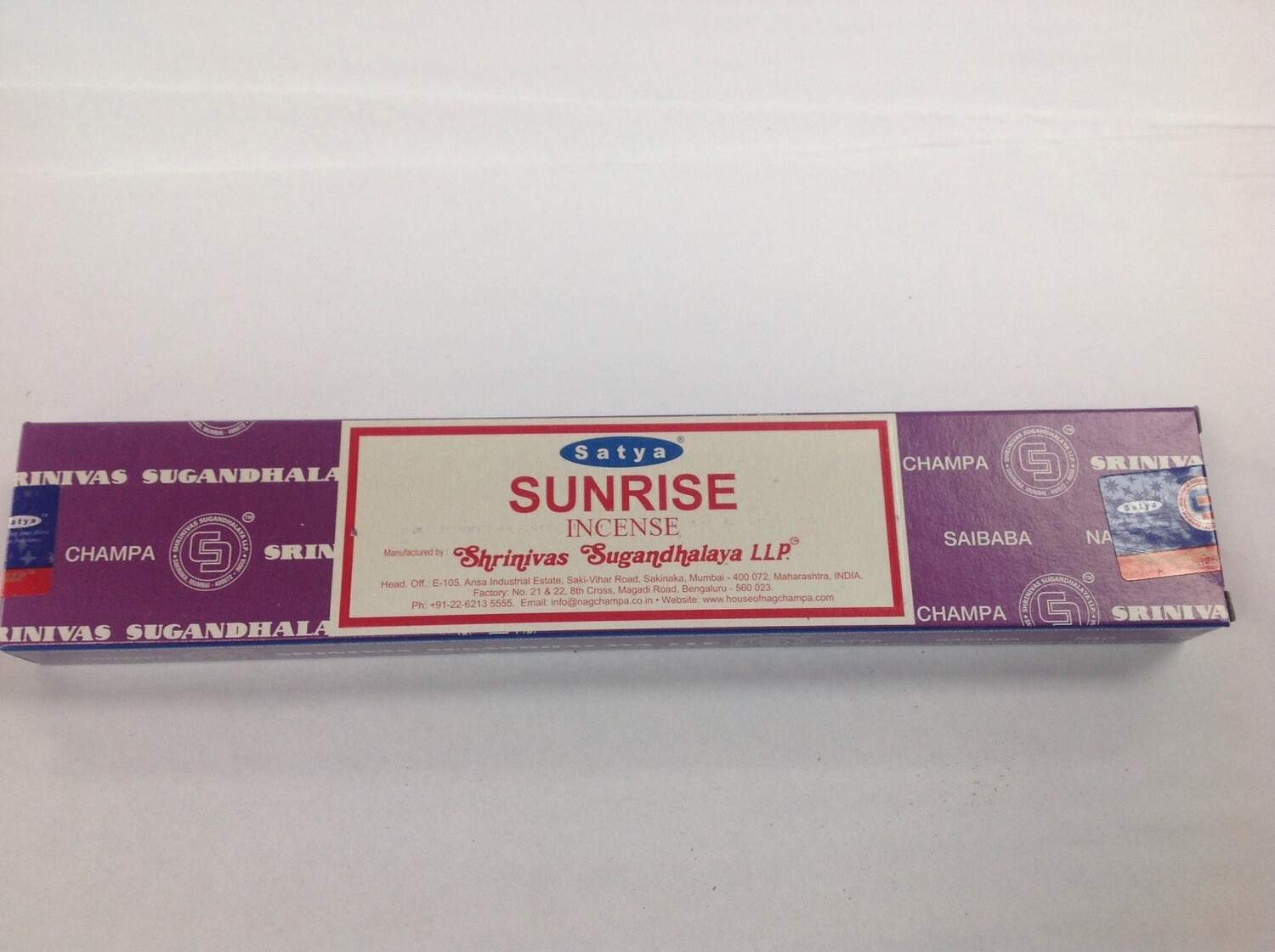 Sunrise incense