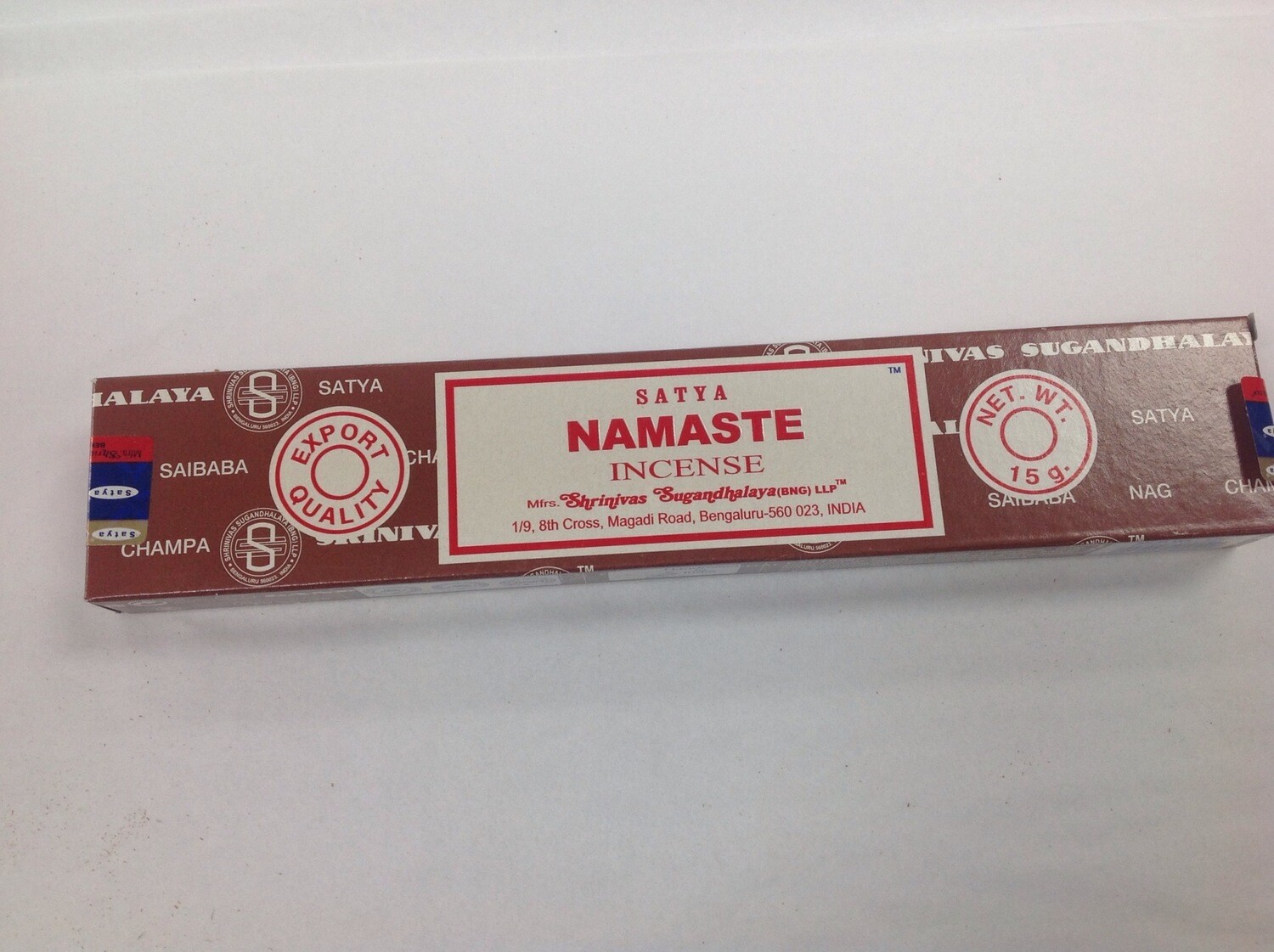 Namaste incense