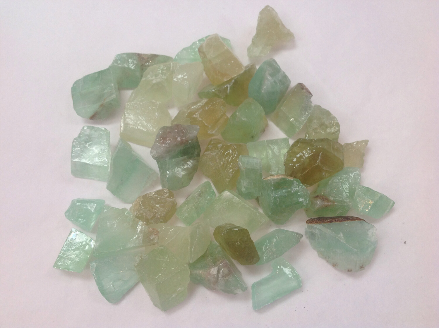 Rough Green Calcite