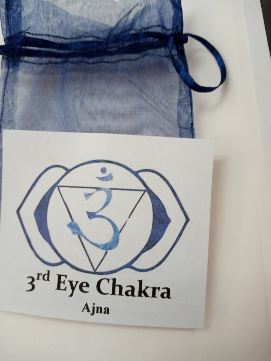 3rd Eye Chakra Stones pouch