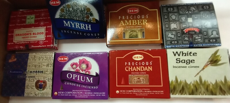 Incense cones