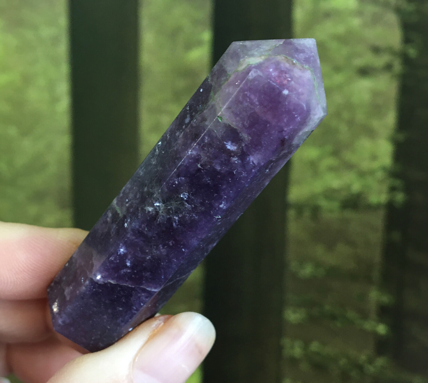 Lepidolite Point