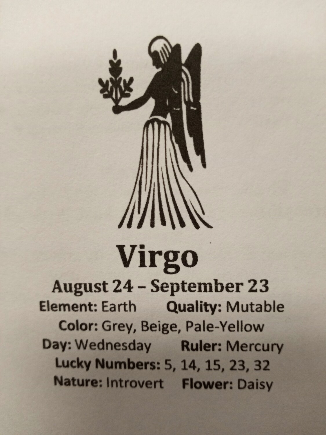 Virgo Stones pouch