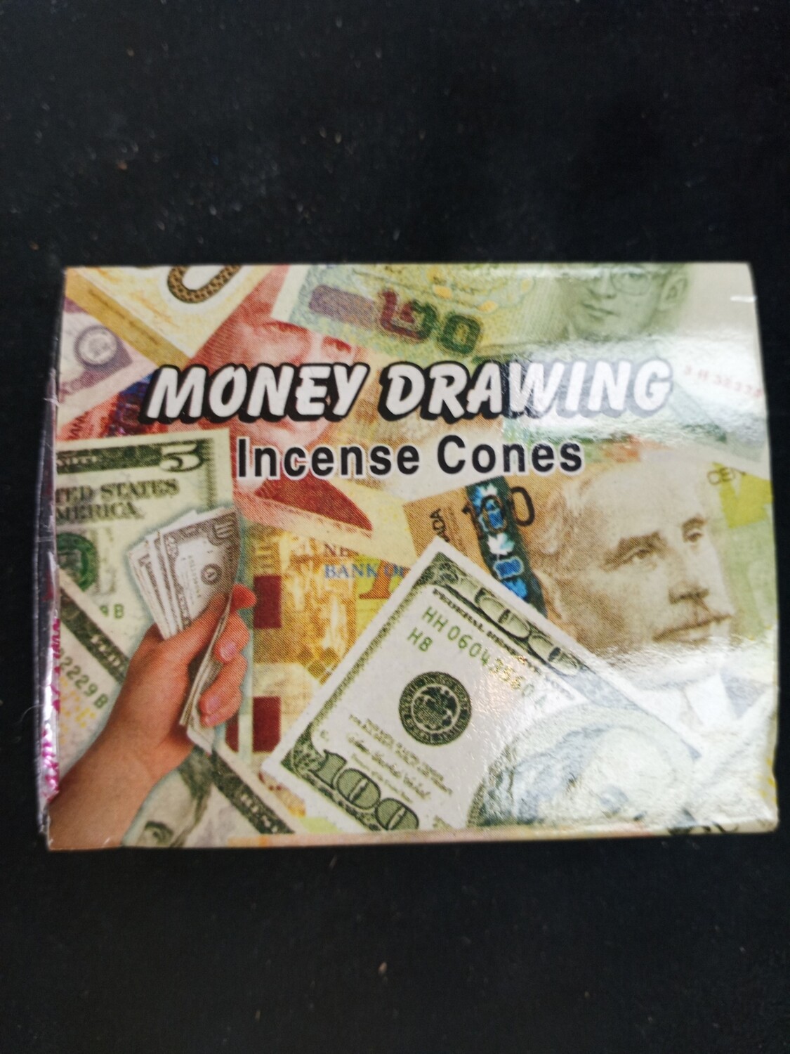 Money drawing incense cones - kamini