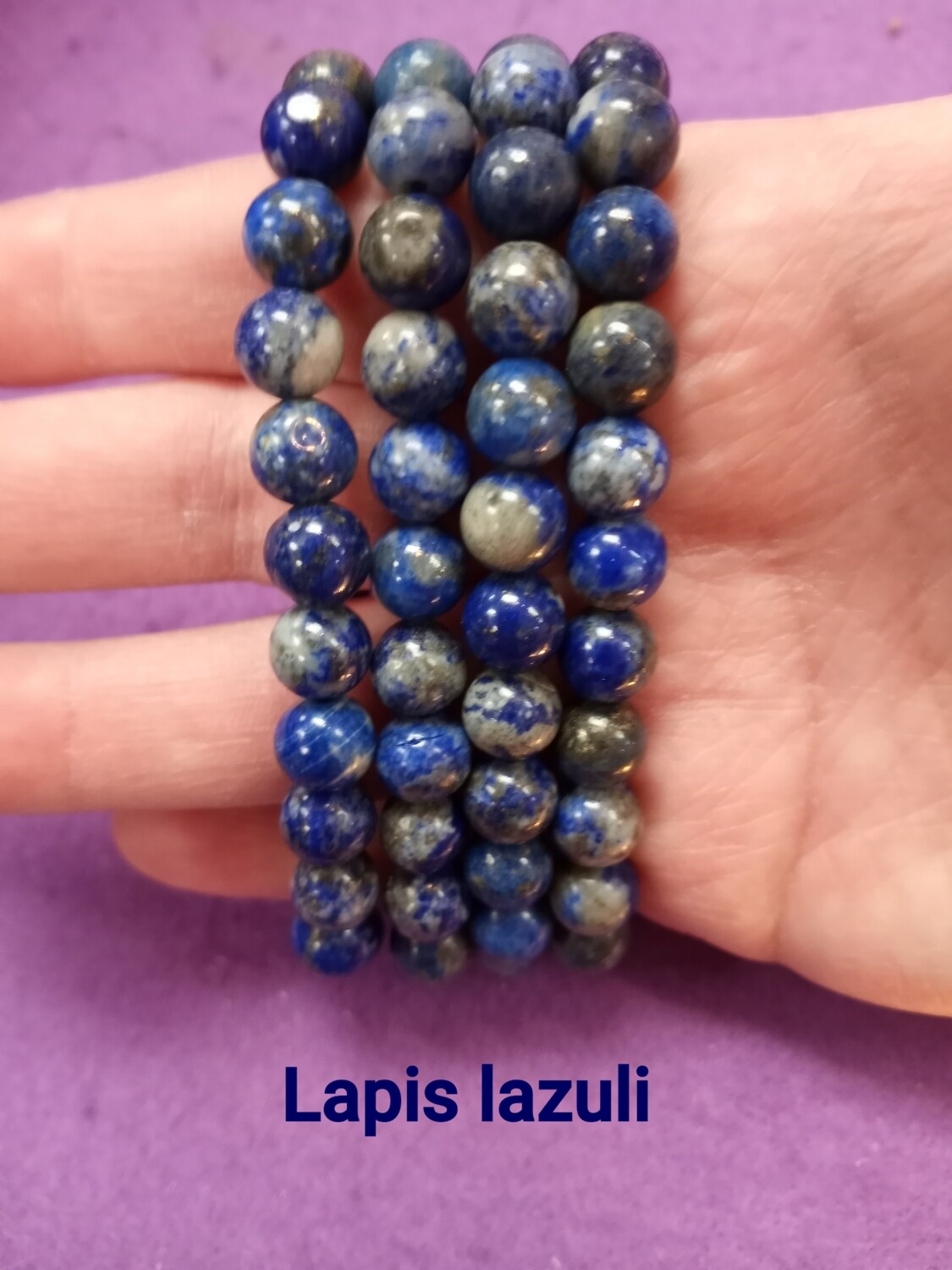 Lapis lazuli 8mm bracelet