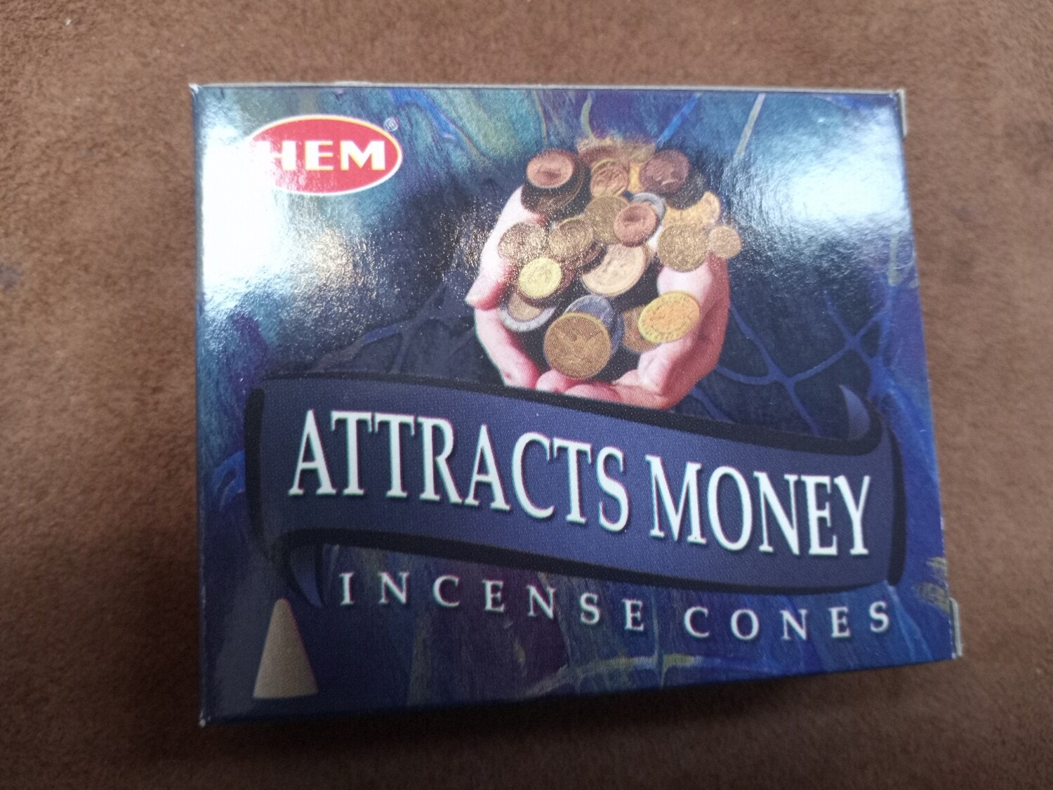 Attract  money incense cones- hem