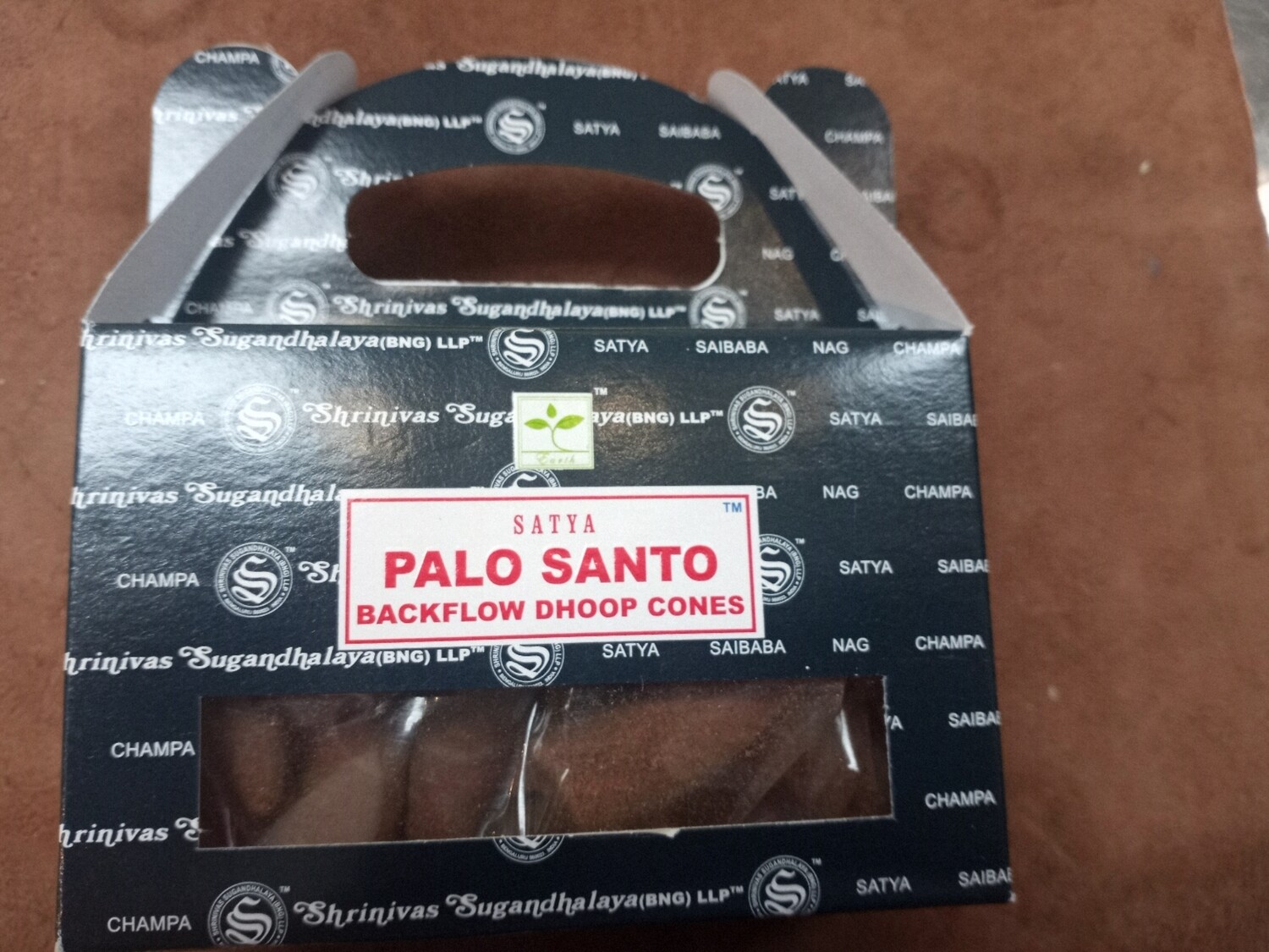 Palo Santo backflow incense cones-satya