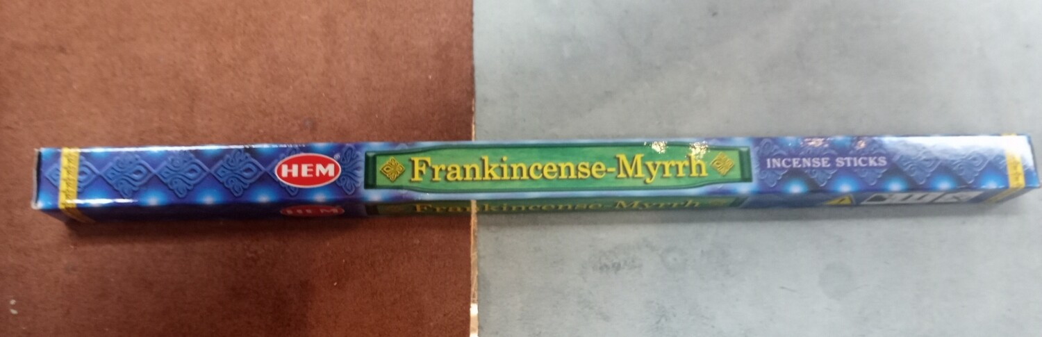 Frankincense and myrrh- Hem incense(blue )