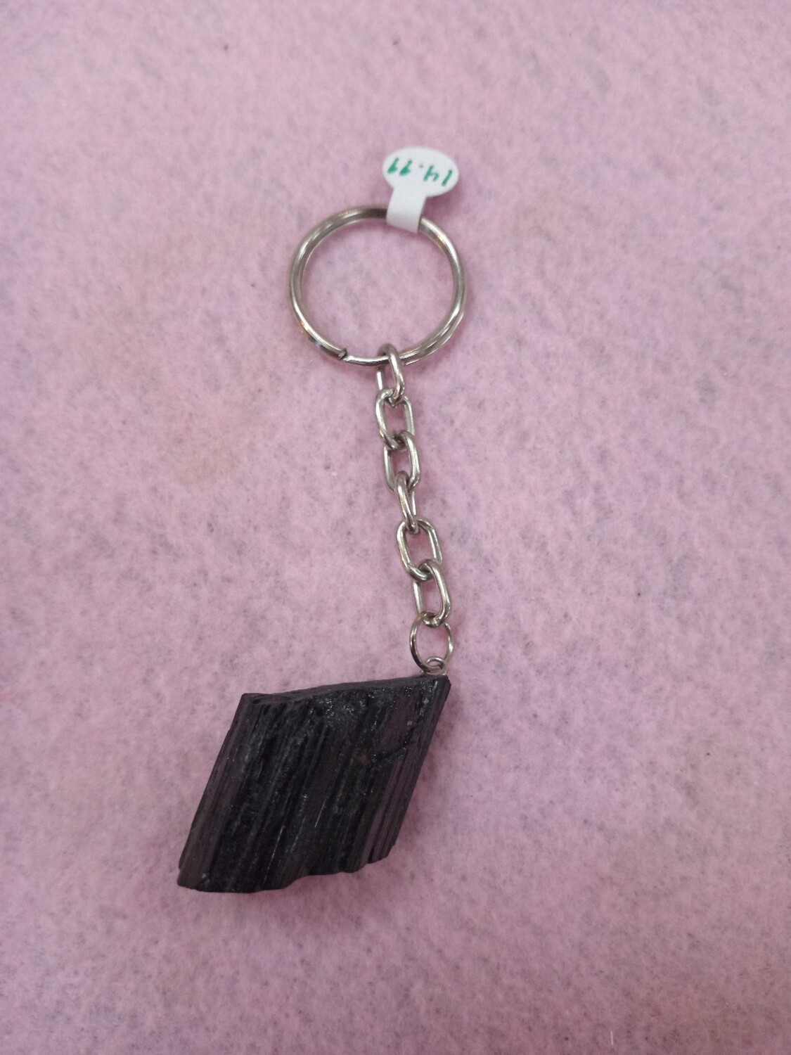 Black Tourmaline keychain