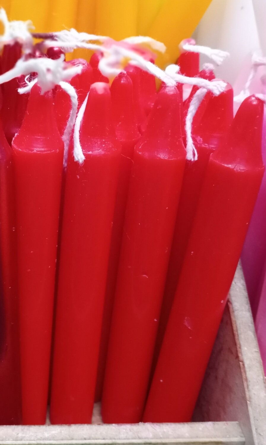 Red  Chime candle