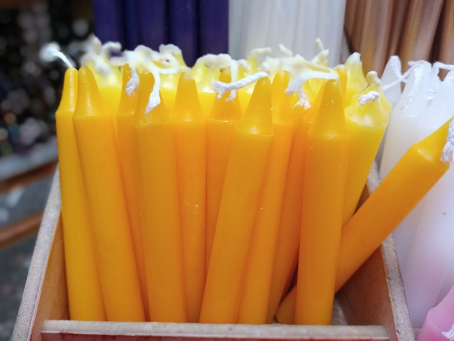 Yellow  Chime candle