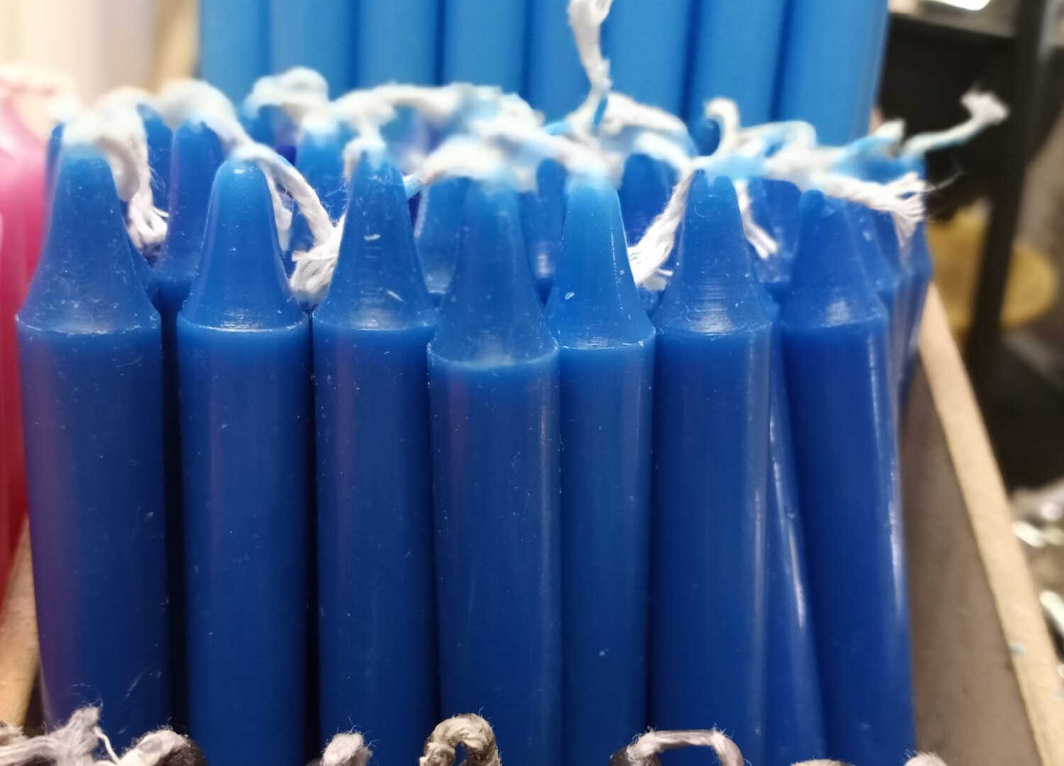 Dark blue Chime candle