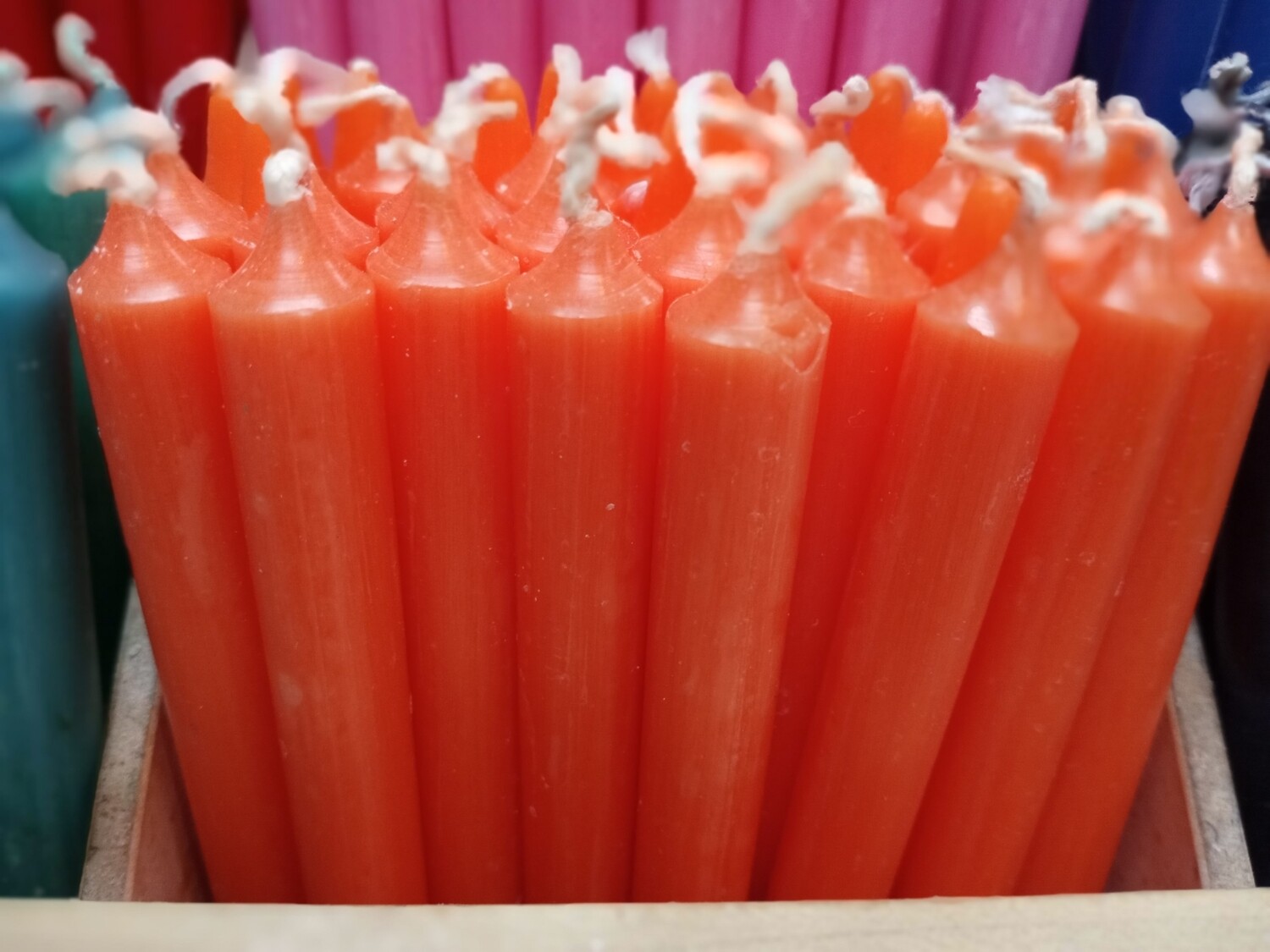 Orange  Chime candle