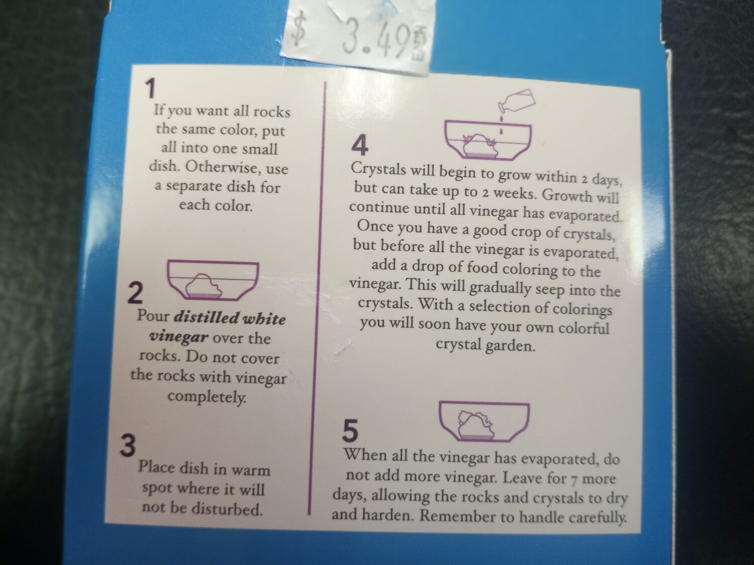 Crystal growing kit