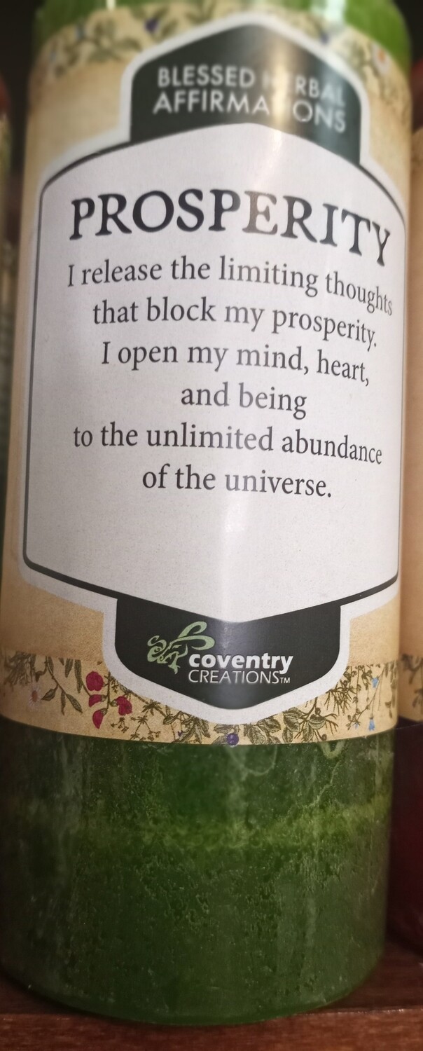 Prosperity candle