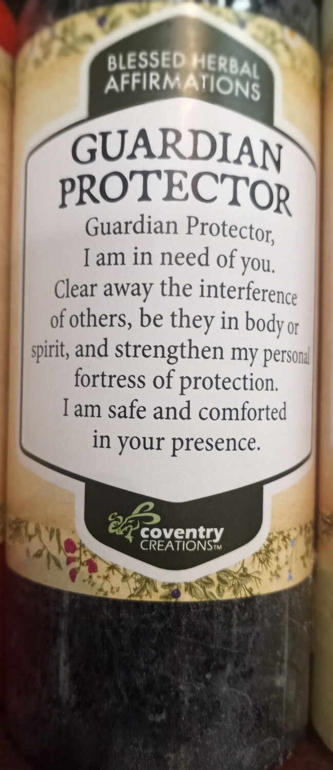 Guardian protector candle 