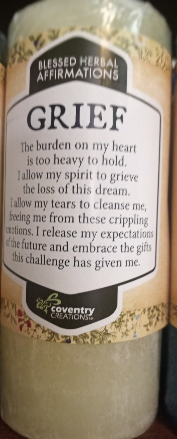 Grief candle