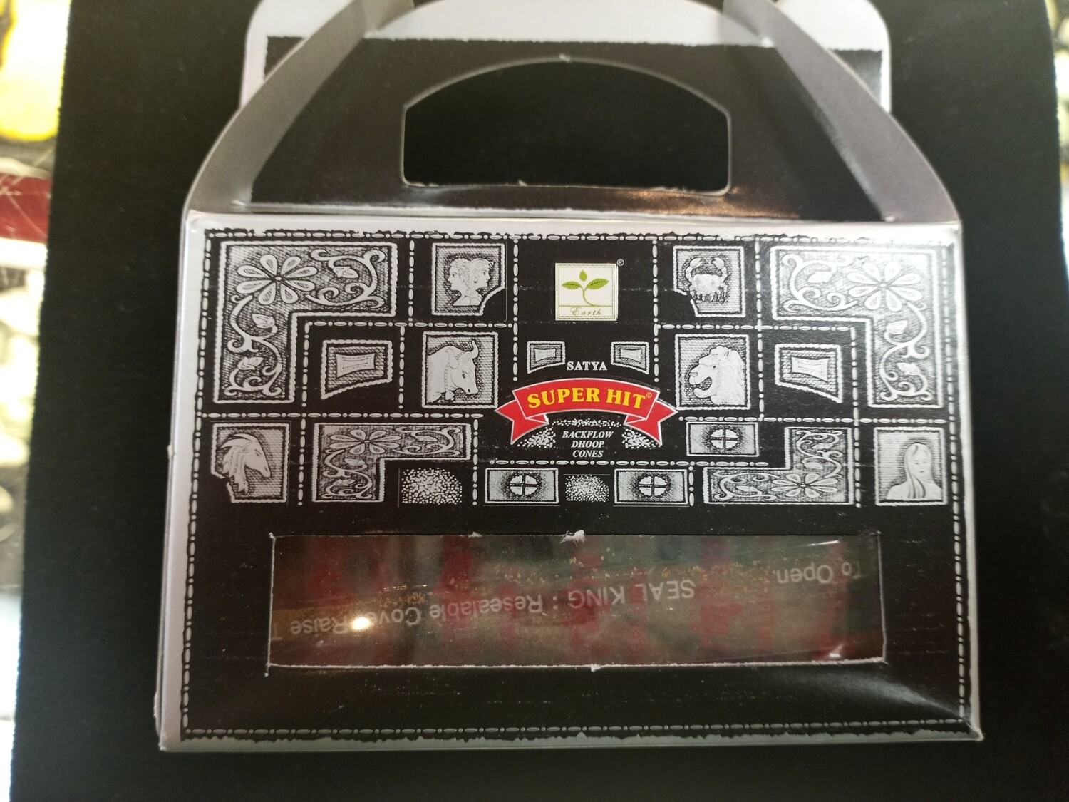 Super hit backflow incense cones-satya