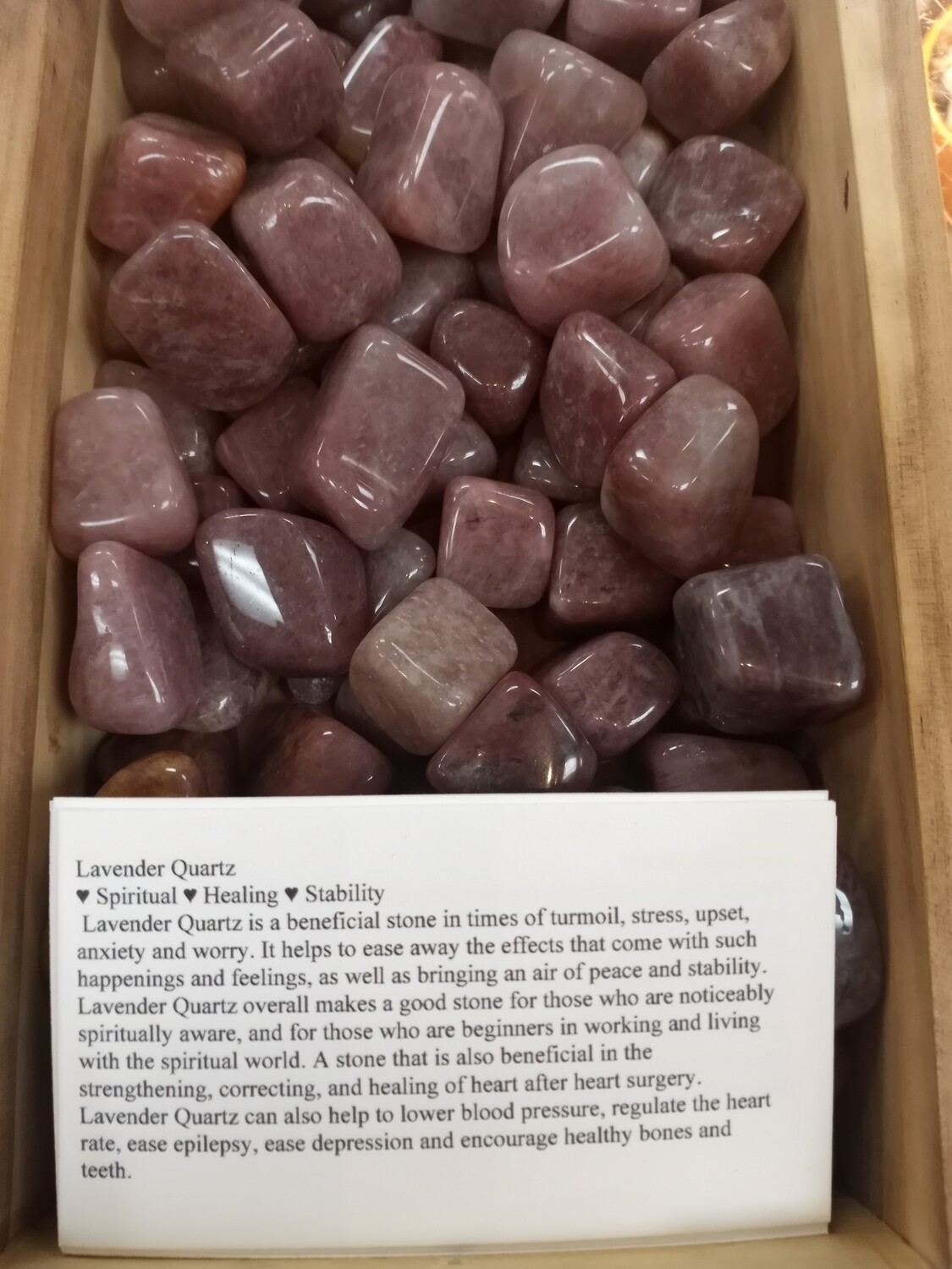 Lavender  quartz
