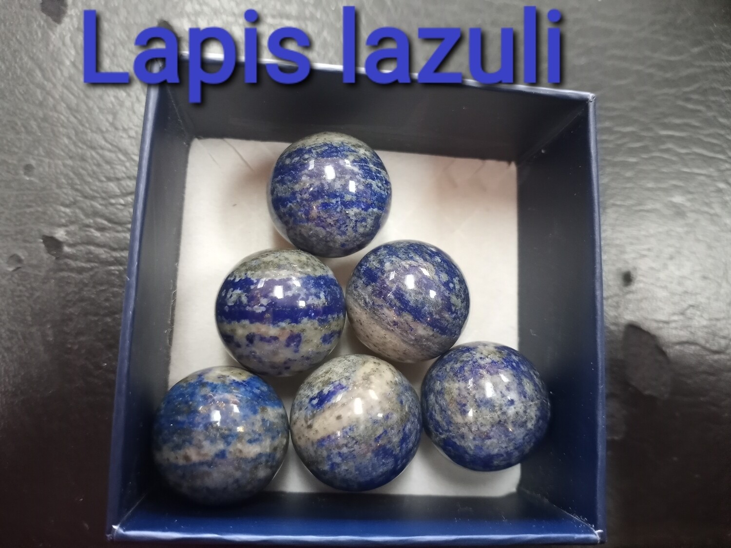 Lapis Lazuli Spheres