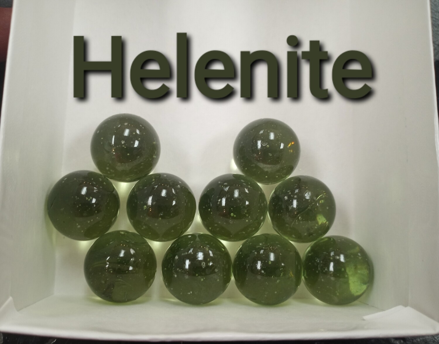 Helenite (Gaia stone) Spheres