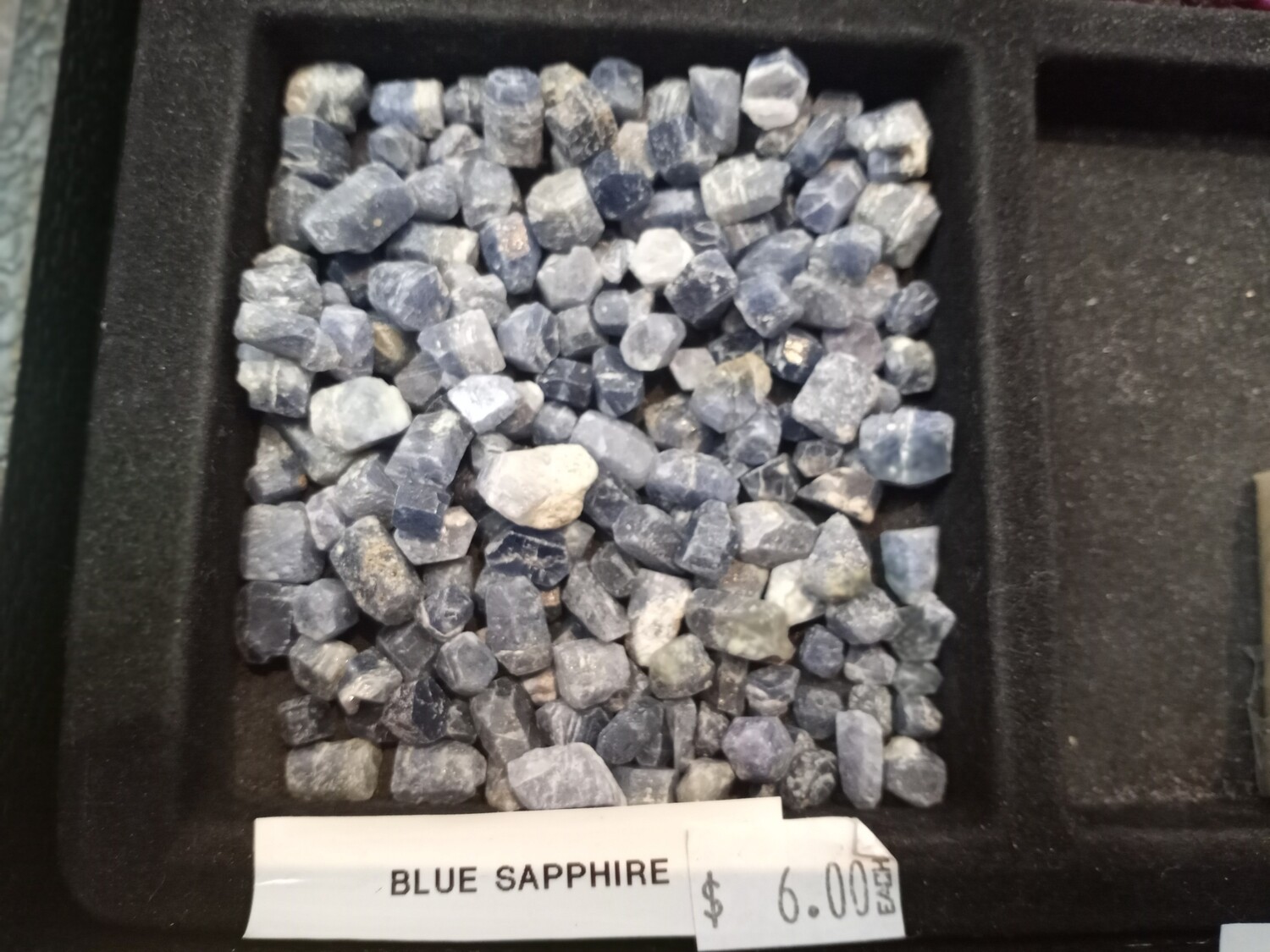 Rough Blue Sapphire