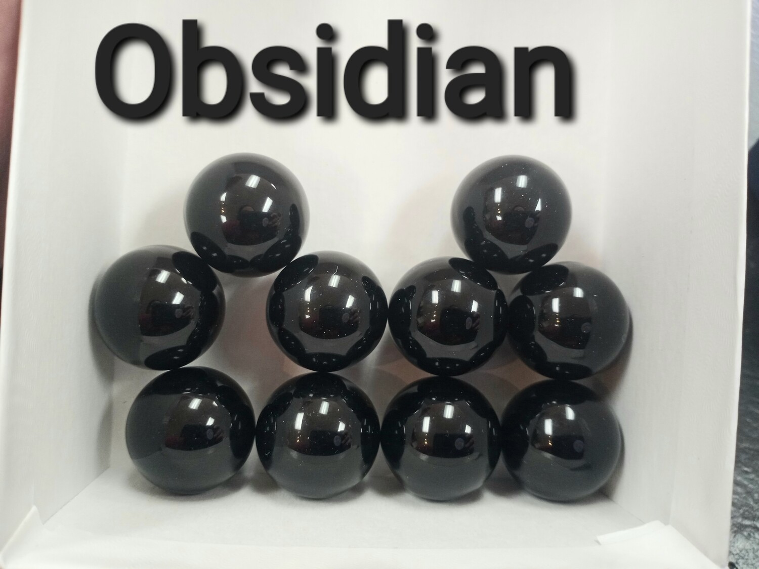 Obsidian Spheres