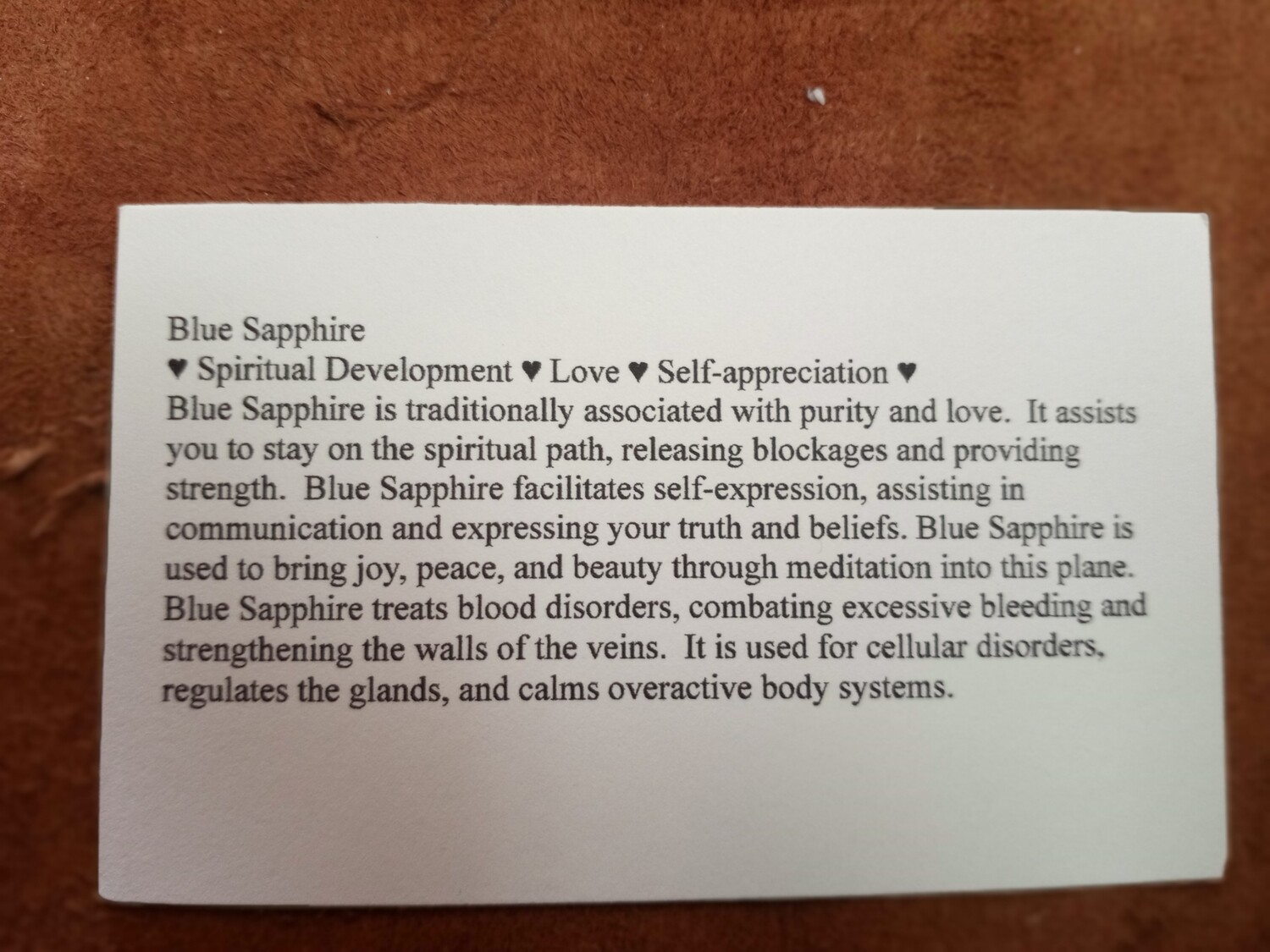 Rough Blue Sapphire