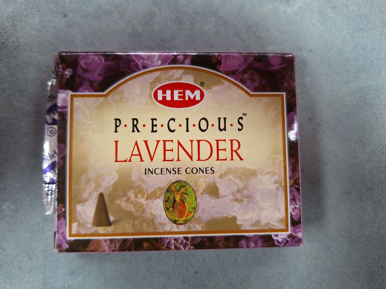Precious Lavender Incense Cones- Hem Brand