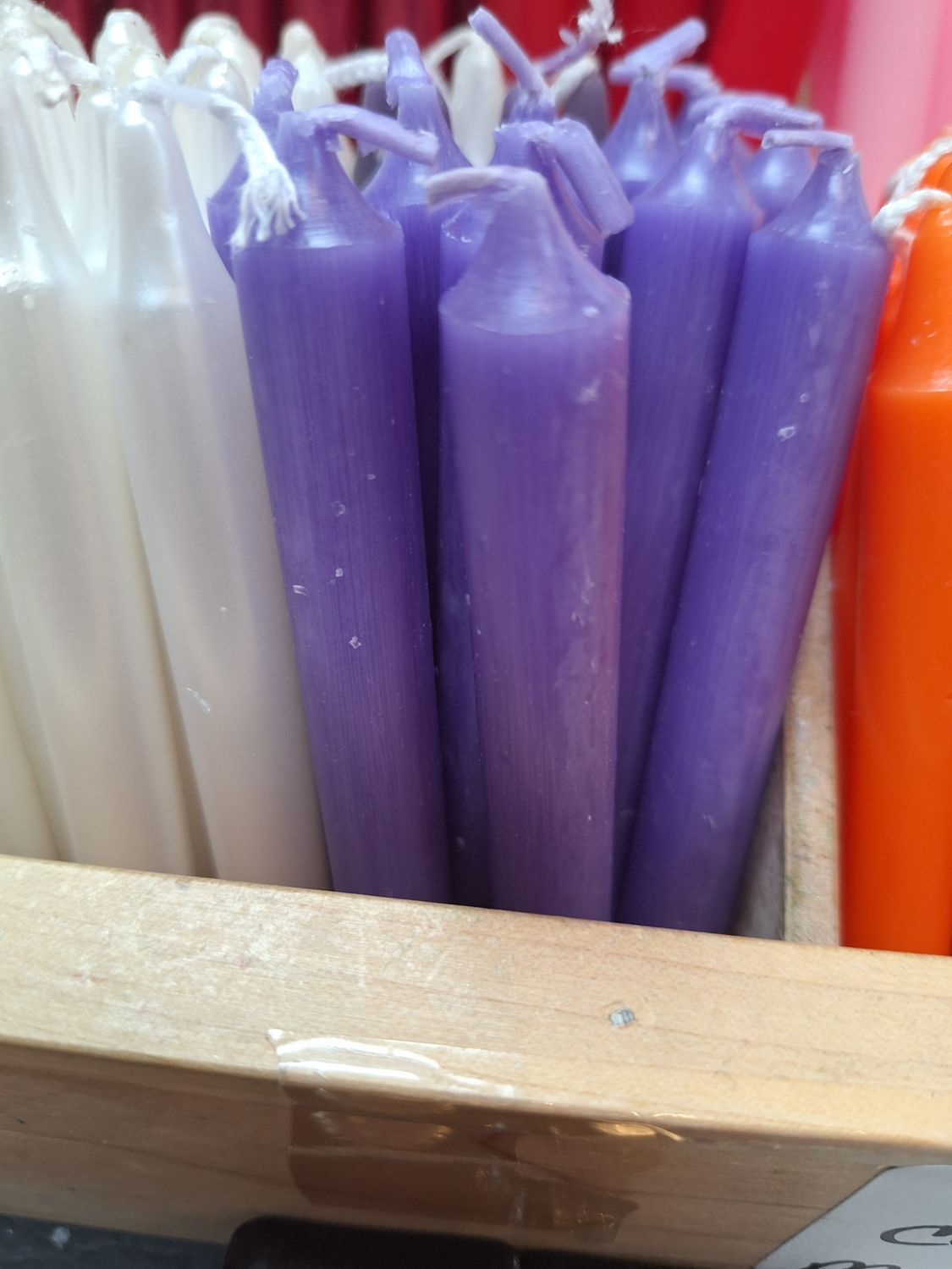 Purple  Chime candle