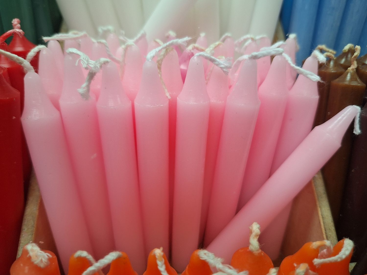 Pink  Chime candle