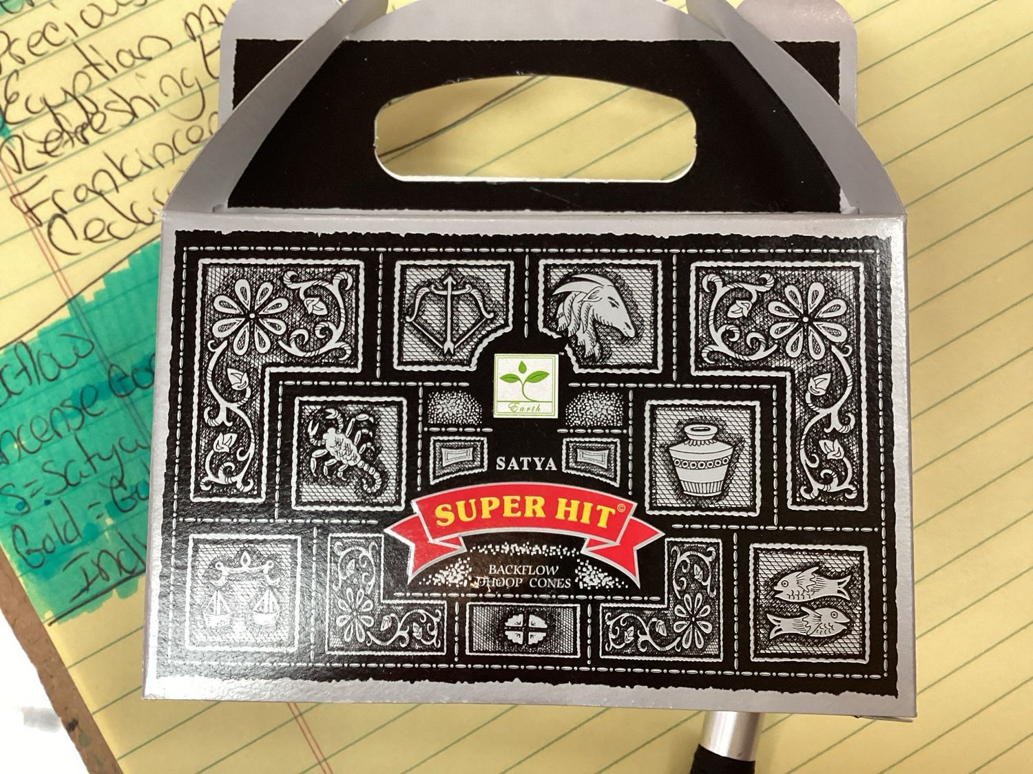 Super hit backflow incense cones-satya