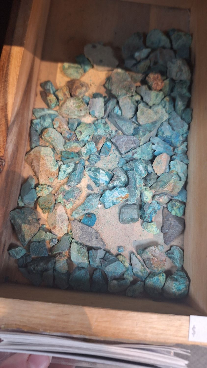 Rough Chrysocolla-tiny Rough Chrysocolla-tiny