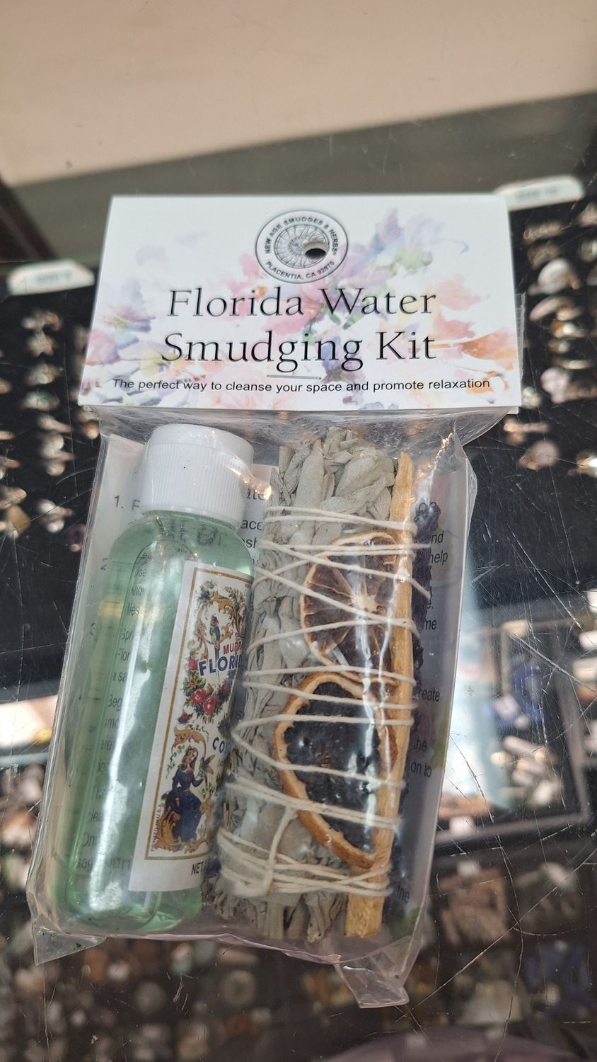 Florida water smudge kit