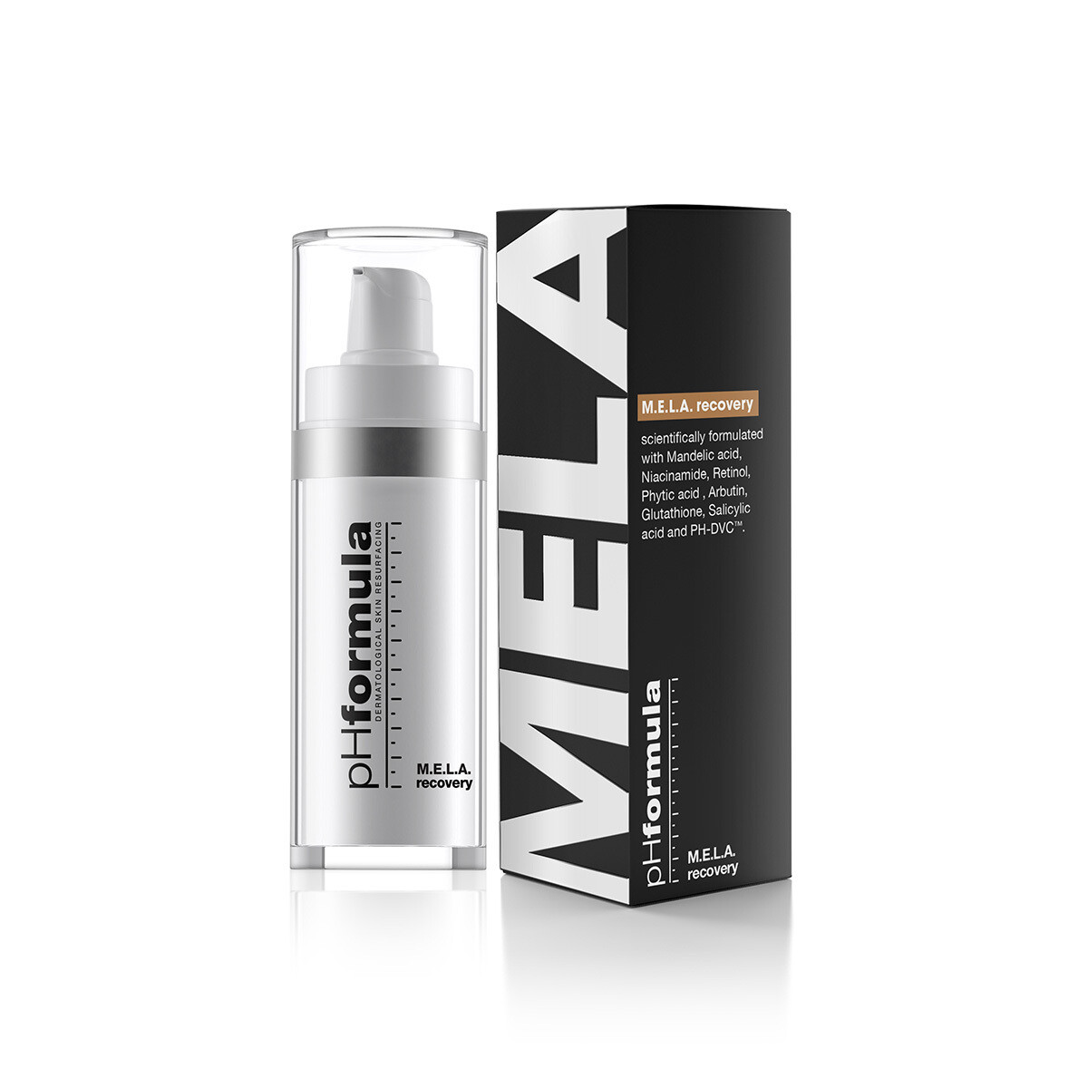 pHformula M.E.L.A. recovery atkuriamas veido kremas 30ml