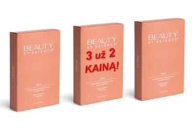 Beauty by Science® Skin 30 kapsulių / 3 vnt.
