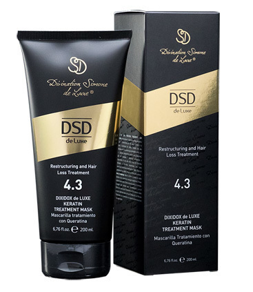 Dixidox de Luxe 4.3 kaukė su keratinu 200ml