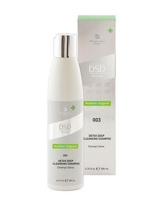 Medline Organic 003 giliai plaukus valantis šampūnas 200 ml