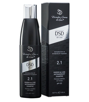 Dixidox de Luxe 2.1 šampūnas nuo pleiskanų 200ml