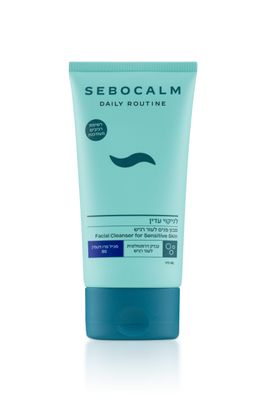 SeboCalm stangrinamoji prausimosi želė jautriai veido odai 170ml