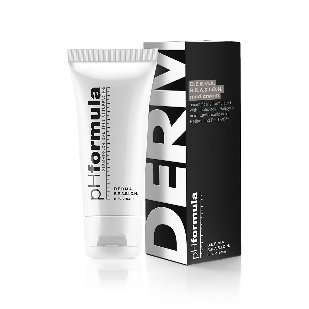 pHformula D.E.R.M.A.B.R.A.S.I.O.N. mild švelnus dermabrazinis kremas 50ml